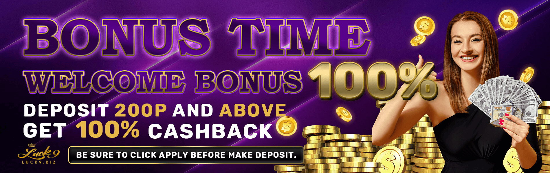 Luck9 Banner