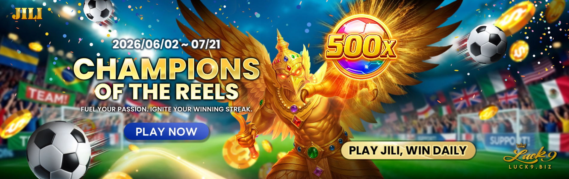 Luck9 Banner